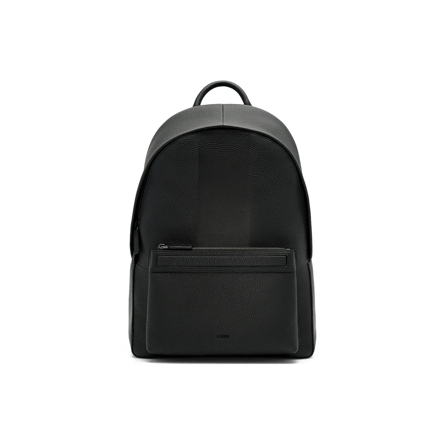 PEDRO Рюкзак из крупнозернистой текстуры коровьей кожи стандартный мужской черный темно-коричневый серый