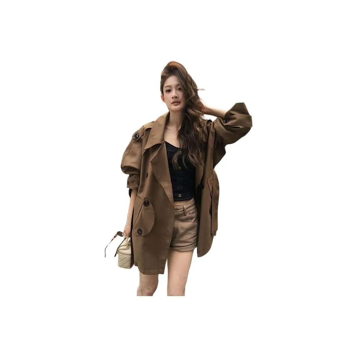 BONAS Кофе Женские Пальто