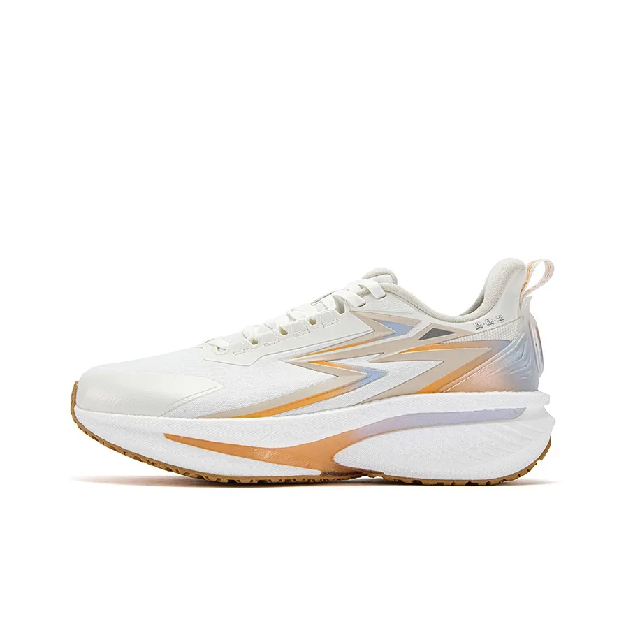 361° Амортизация Износостойкие Низкие Кроссовки для Бега Женские Белые Розовые Фиолетовые