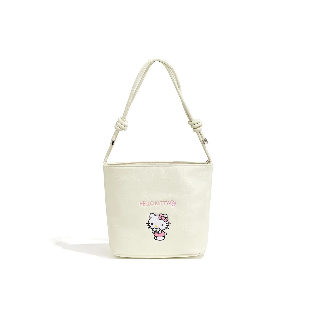 Sanrio Hello Kitty PU (полиуретан) Сумка Стандартная Женская Экрю