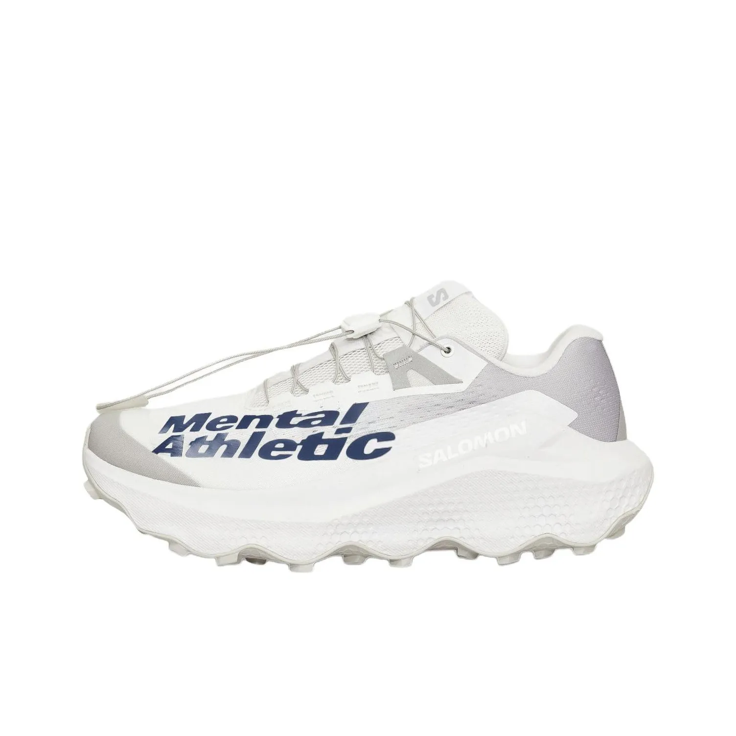 Mental Athletic x SALOMON Ultra Glide 3 Беговые кроссовки Унисекс Белый