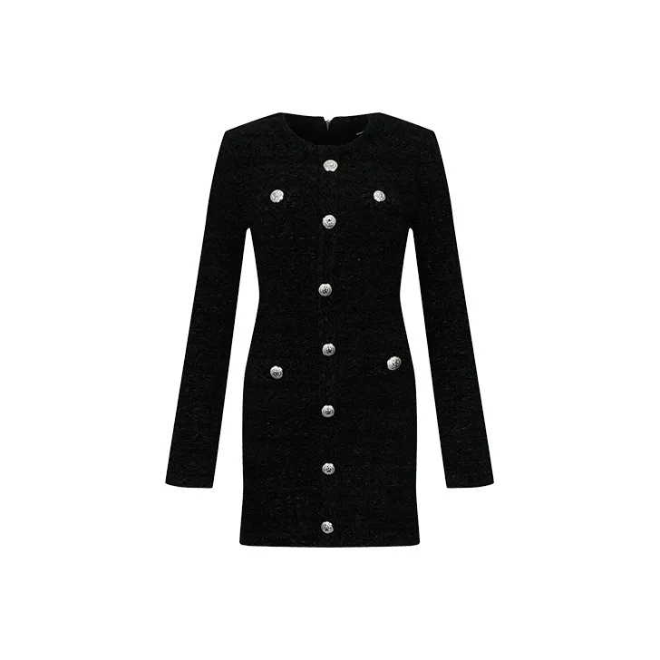 URBAN REVIVO Короткое платье с короткими рукавами женское