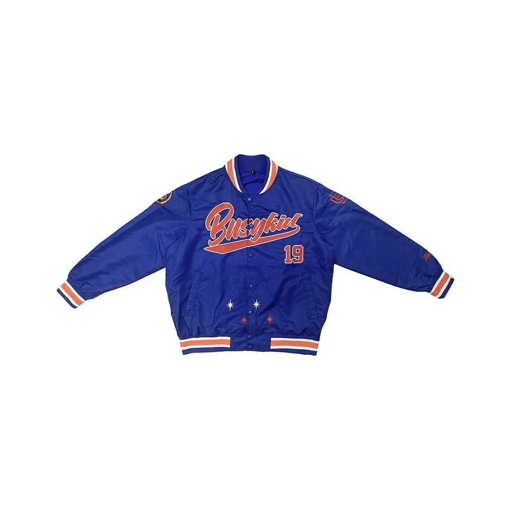 Holycrap Бейсбольная куртка Унисекс Королевский синий