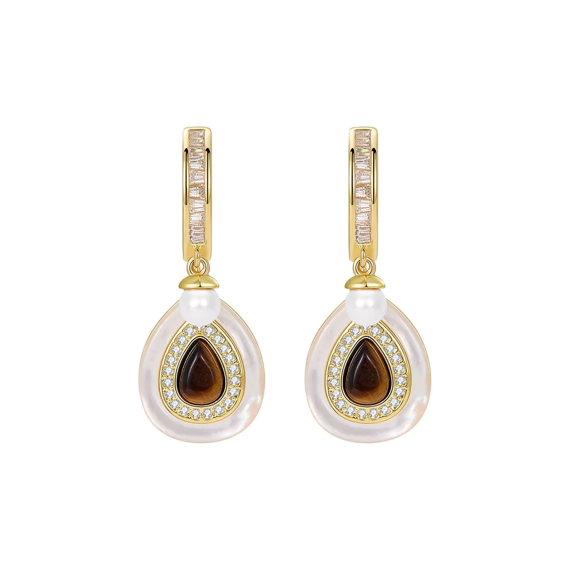 JAY Серьги из меди и сплава женские