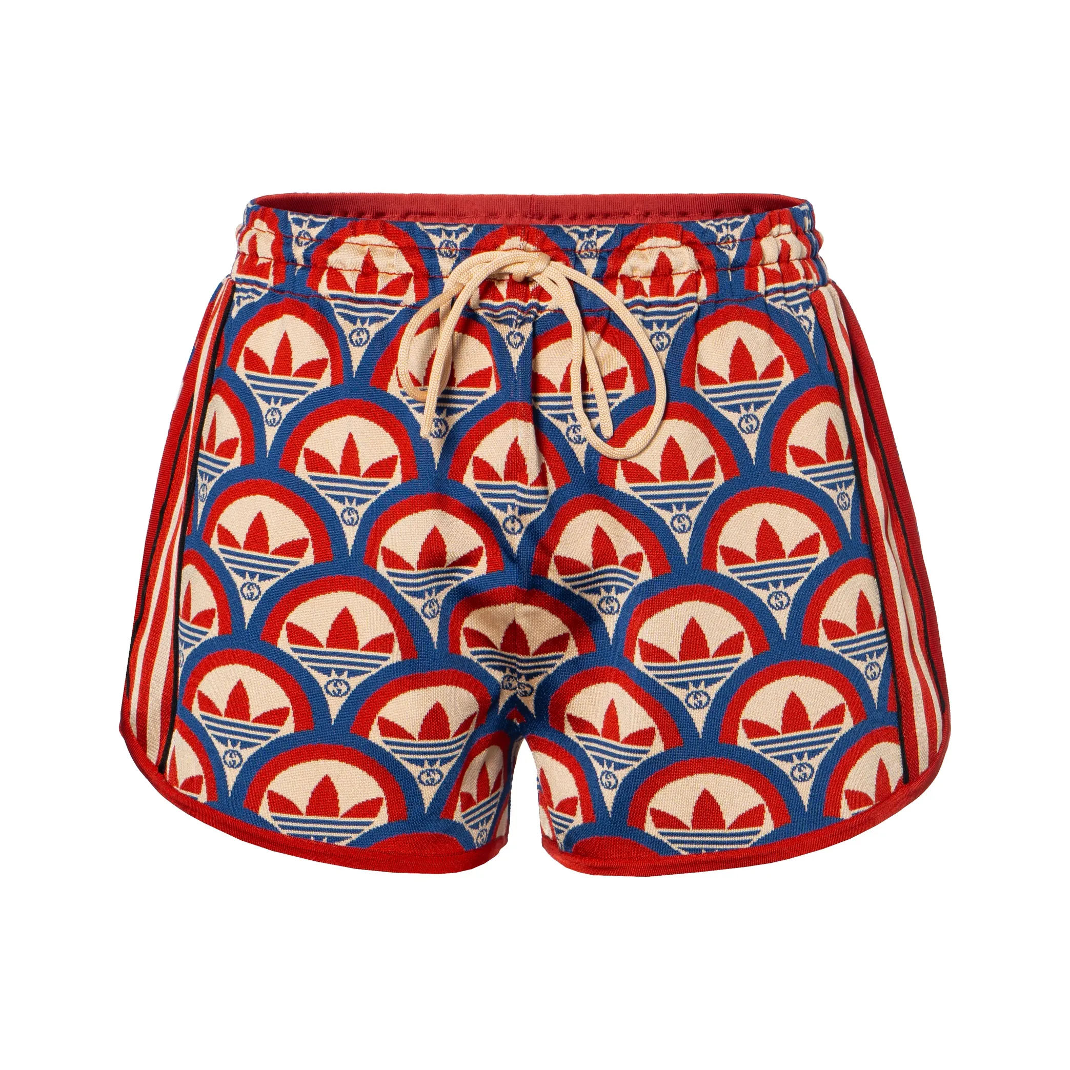 GUCCI X ADIDAS Originals GUCCI X ADIDAS Collaboration Повседневные шорты Женские Красный