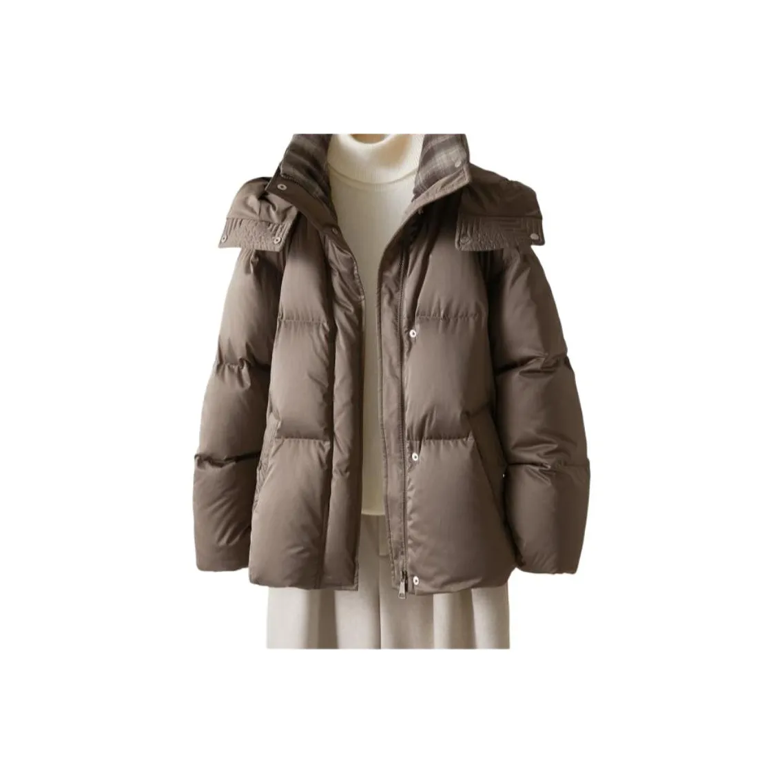 IHIMI Шоколад Женские Пуховики