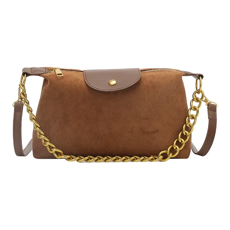 TOUTSEUL YOLO Замша Сумка через плечо Сумка на плечо Женская Коричневый Черный Кофейный Зеленый