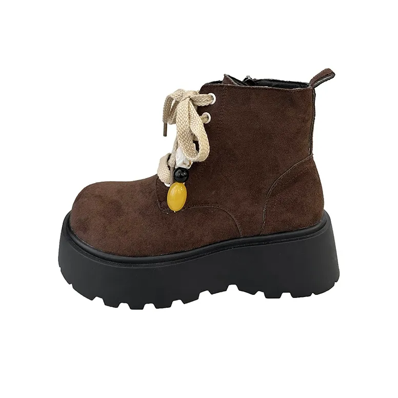 Puppytown Короткий рабочий стиль байкерские ботинки женские