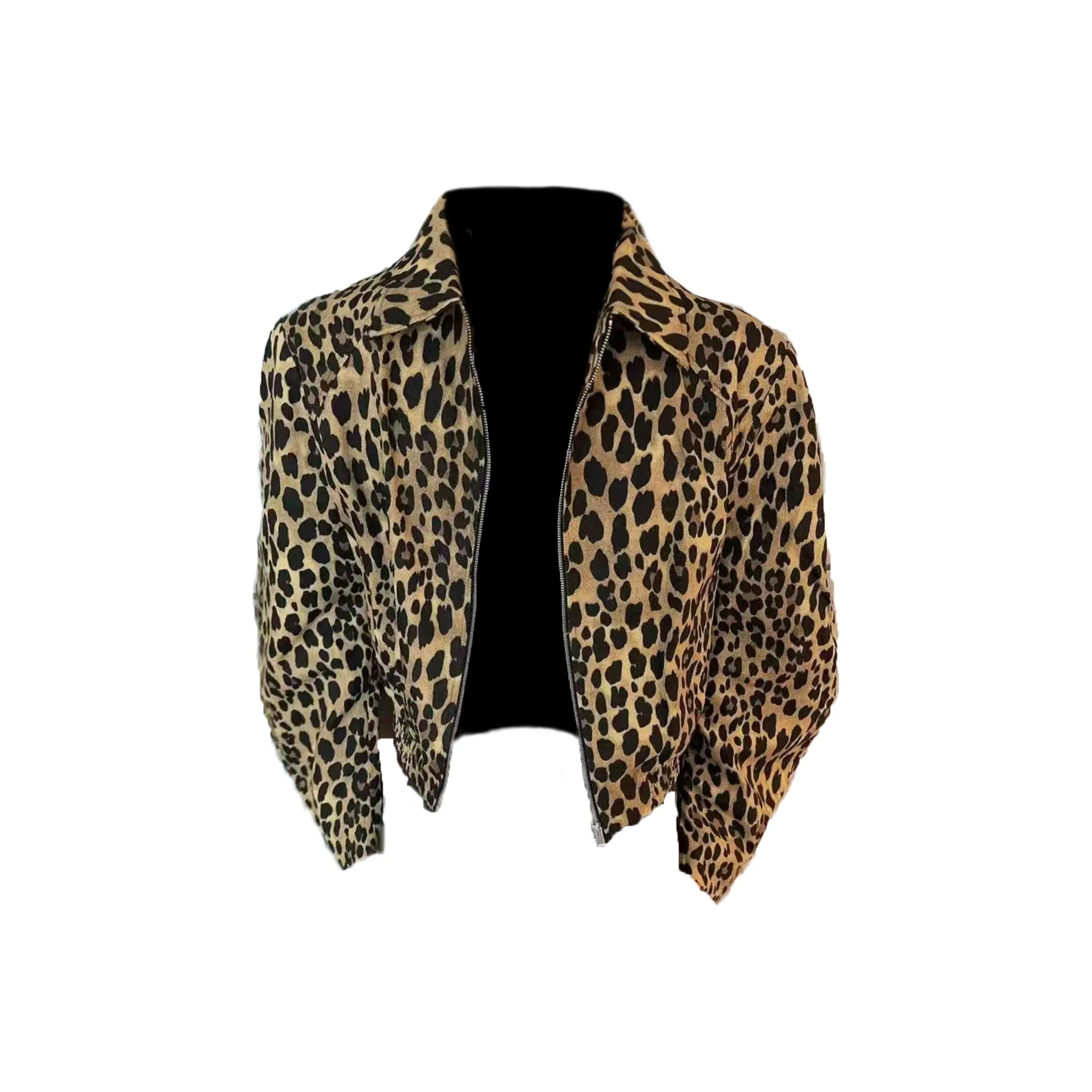 SAGP Леопардовый принт Унисекс Куртки