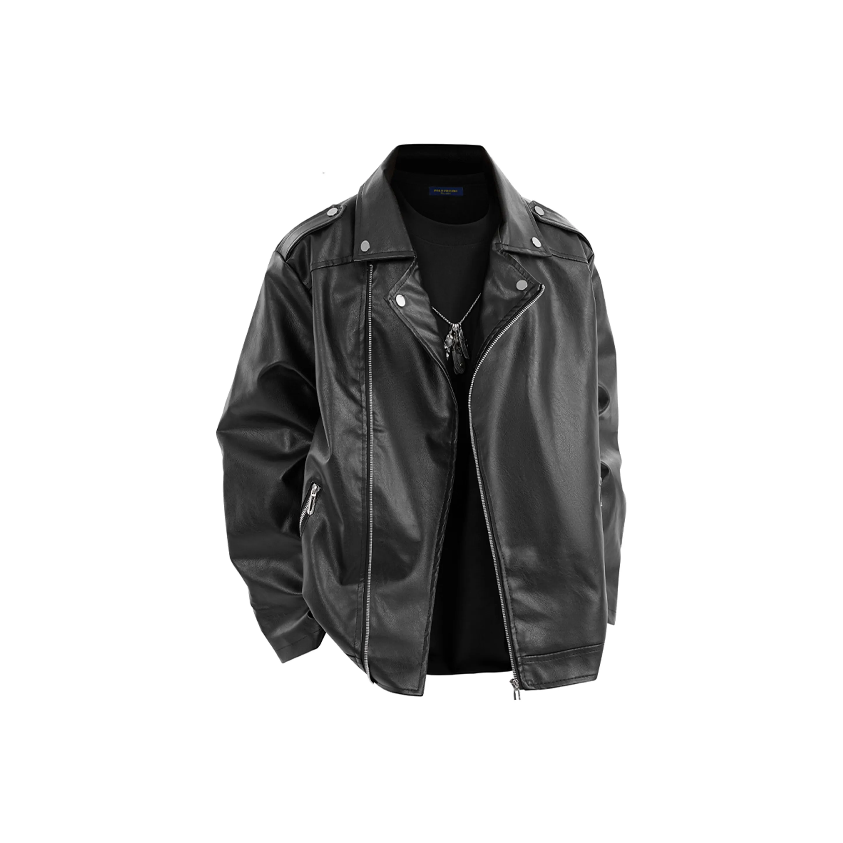 POLOMEISDO Кожа Куртка Унисекс