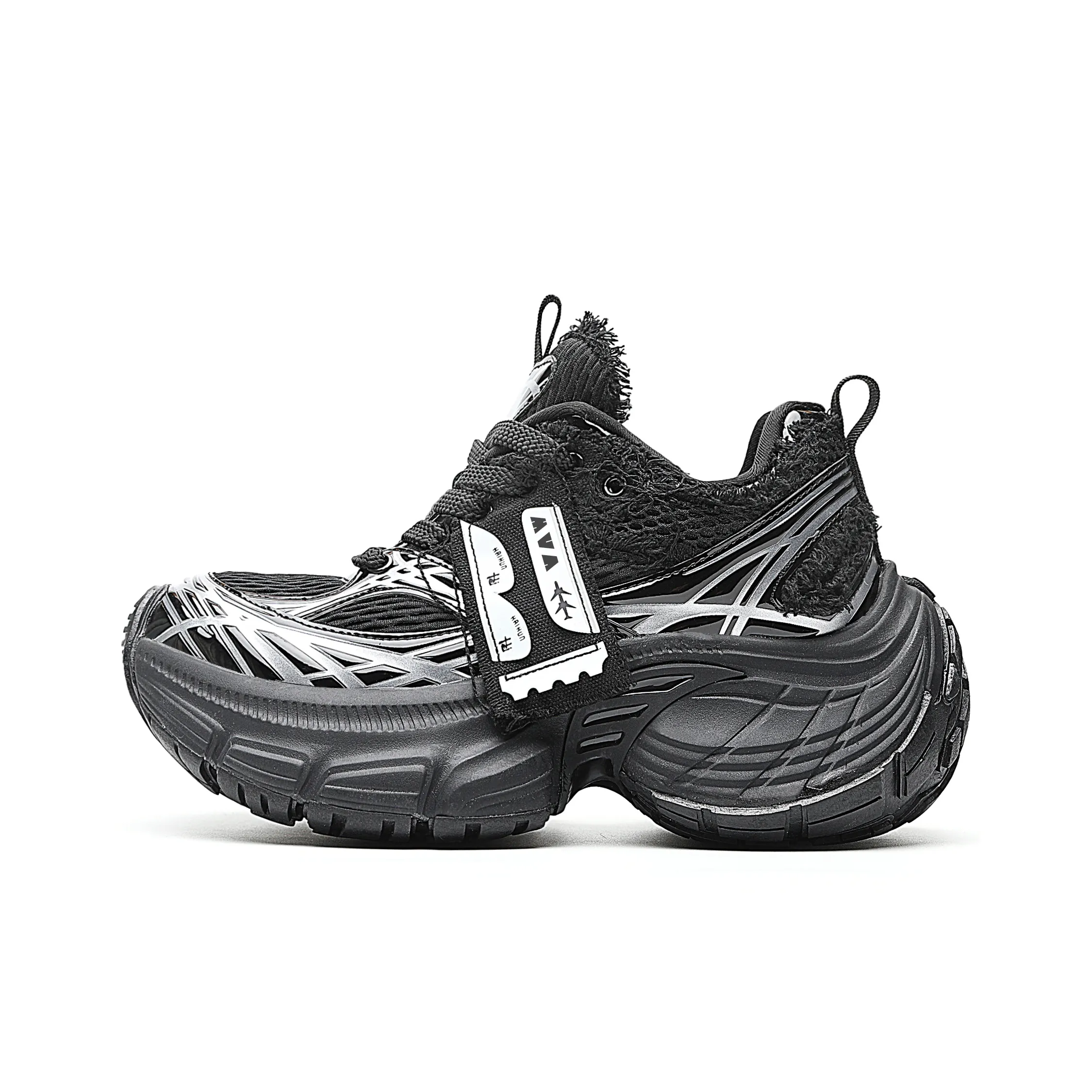 MVA Покрытие Увеличение Высоты Устойчивость к Износу Дышащий Противоскользящий Низкий Топ Толстая Подошва Кроссовки Унисекс