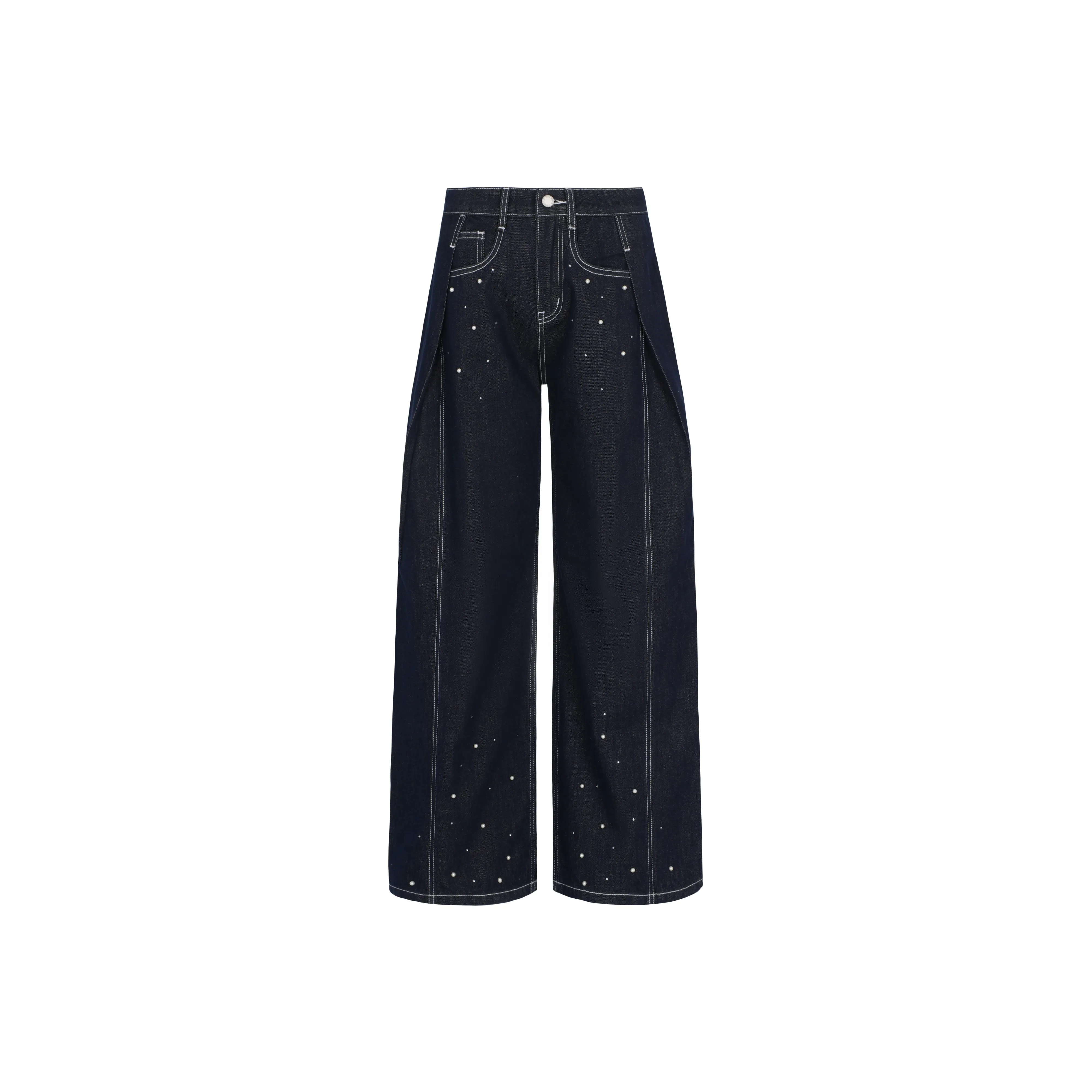 Valeria Obbaco Джинсы Женские Темно-синий