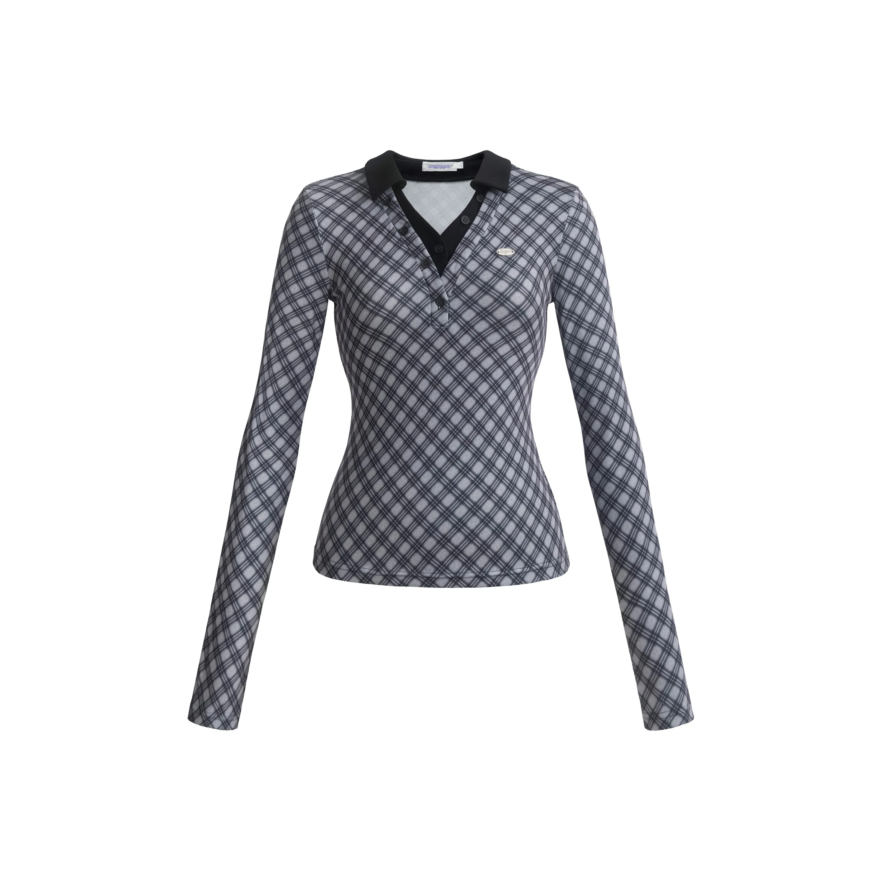 UNIFREE Стандартная T-рубашка Женская Темно-серая