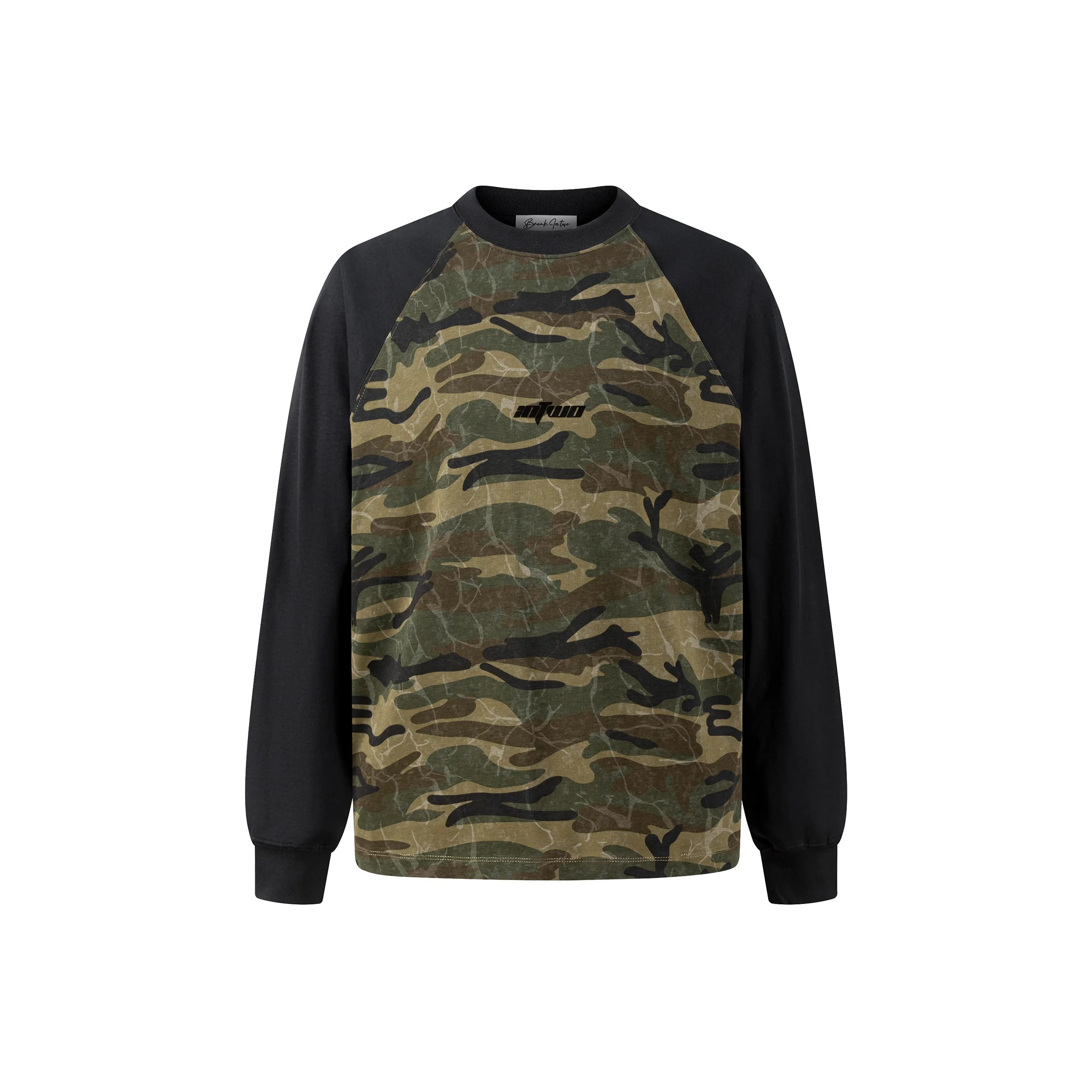 IN TWO Длинный рукав Т-рубашка Унисекс