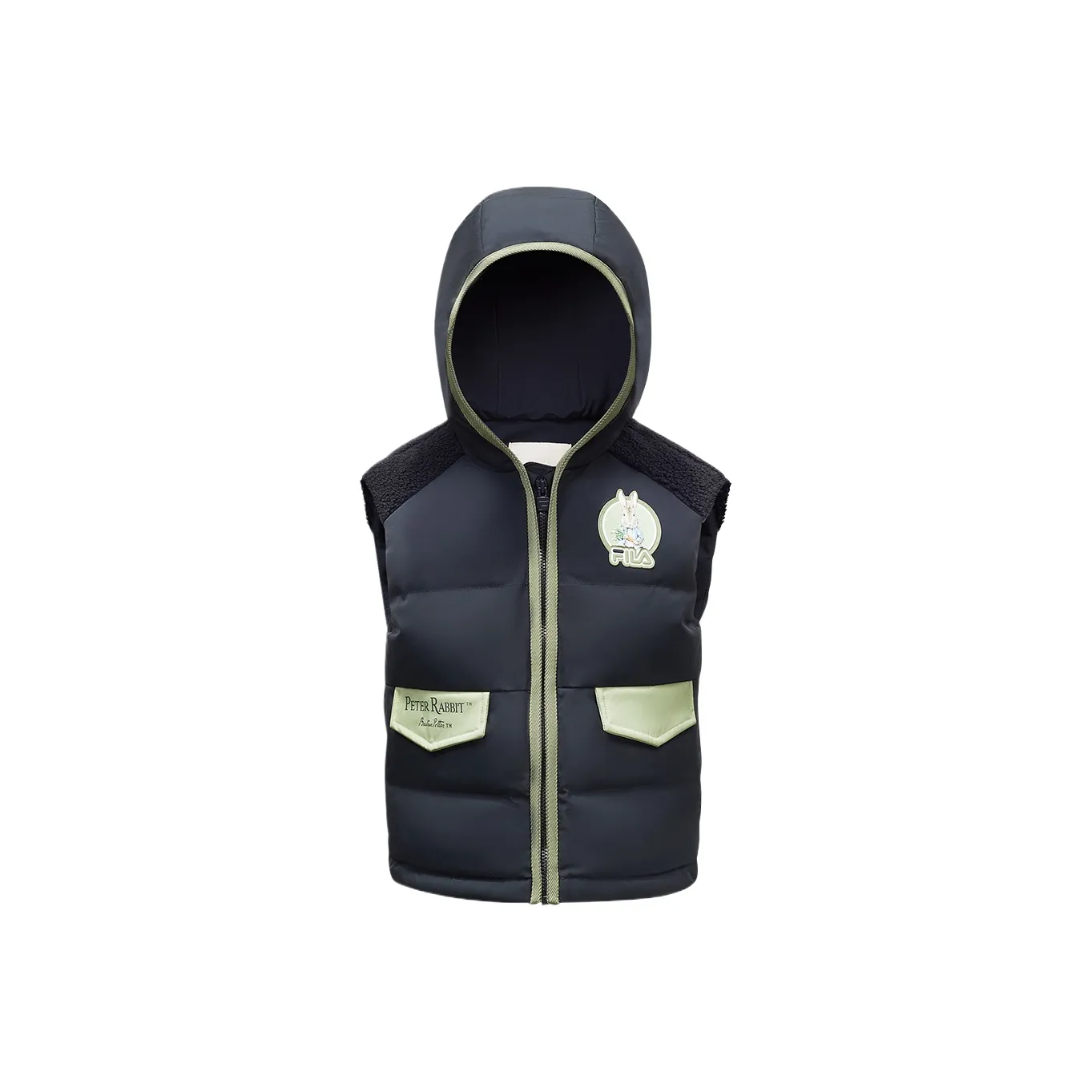 FILA KIDS x BIDETU LIANMINGKUAN Пуховый жилет для детей 3-7 лет