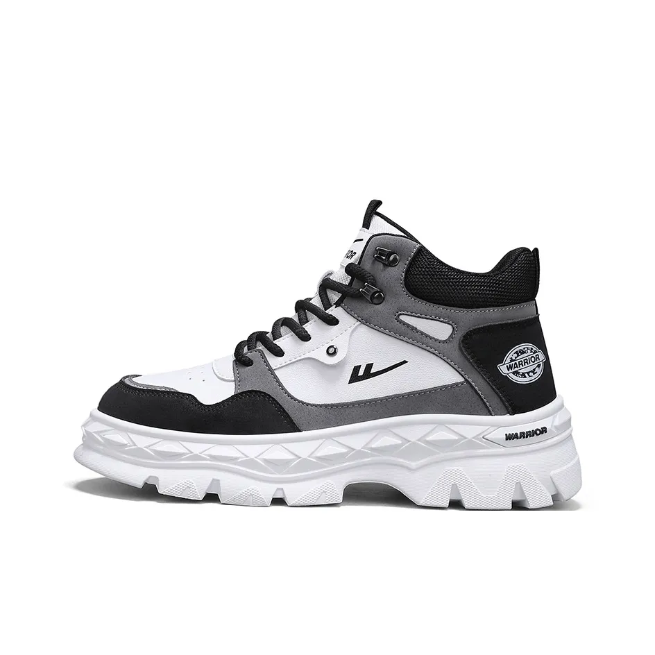 Warrior Martin Boot Мужской Белый Черный Серый