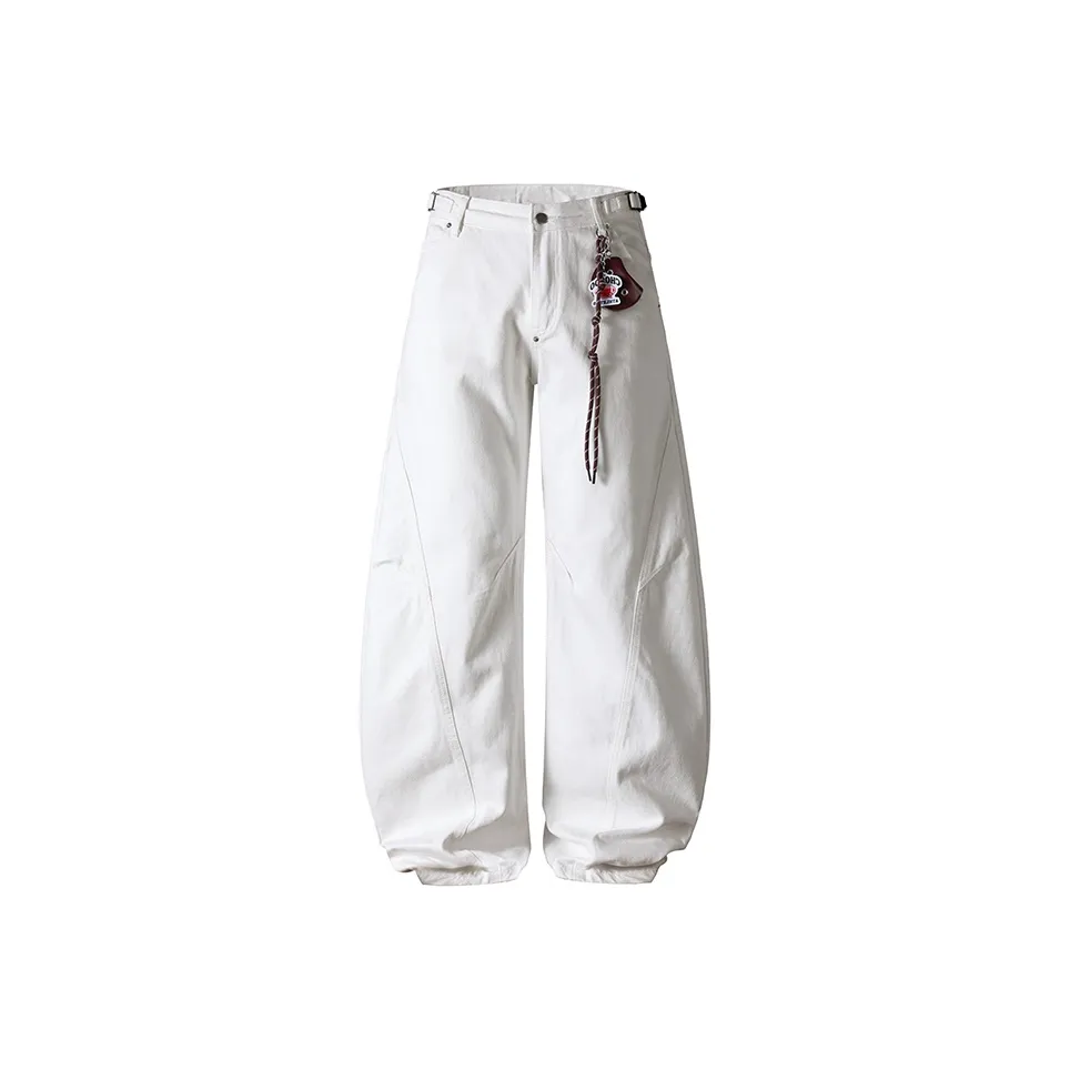 CHOCOOLATE Белый Унисекс Джинсы