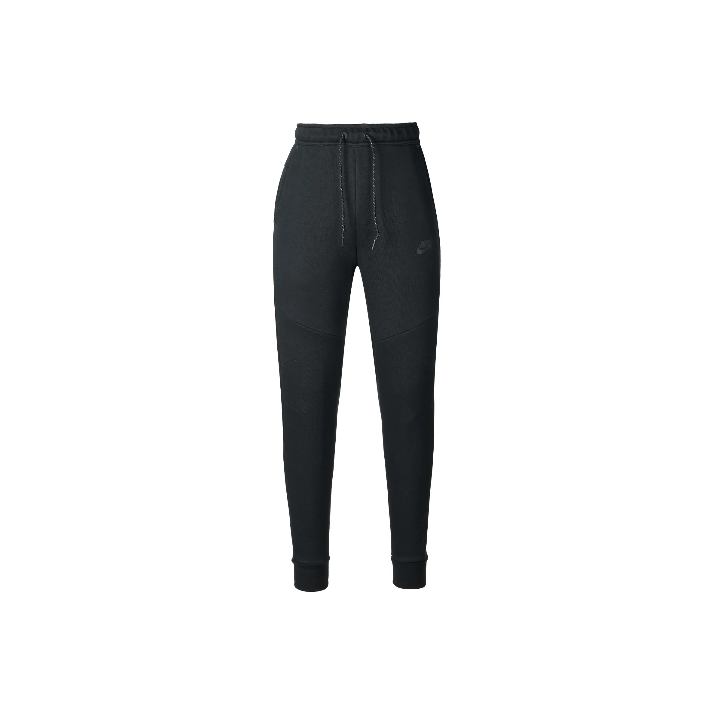 Найк Вязаные Тренировочные Штаны Мужские Черные