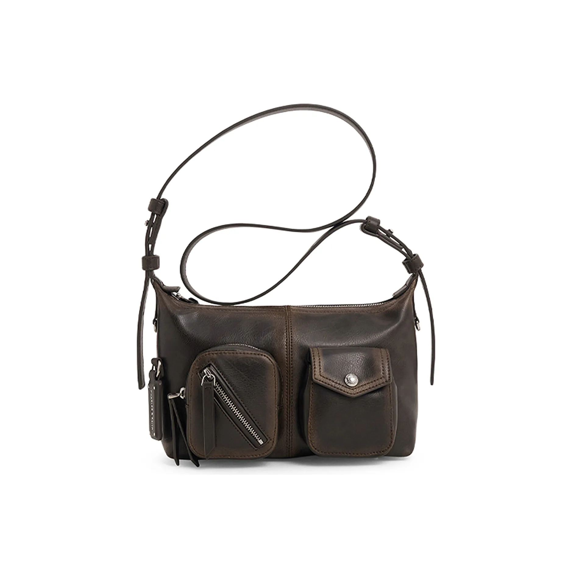 CHARLES KEITH ПУ (полиуретан) Сумка через плечо Средняя Женская Многоцветная