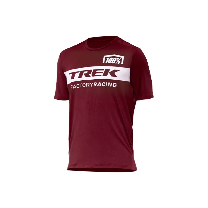 Trek Темно-красная унисекс велосипедная одежда