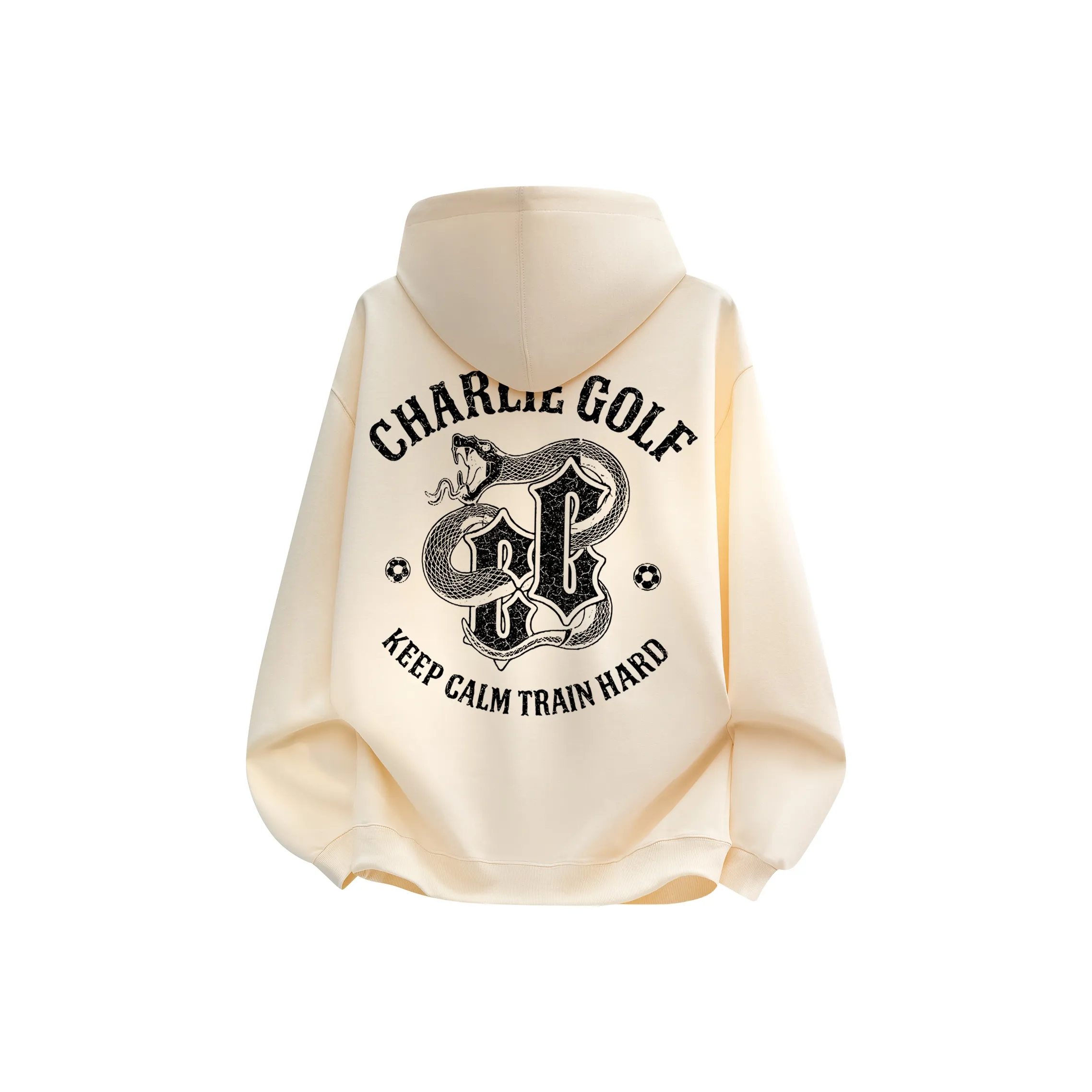 CHARLIE GOLF Свитшот с флисовой подкладкой худи и свитшоты унисекс