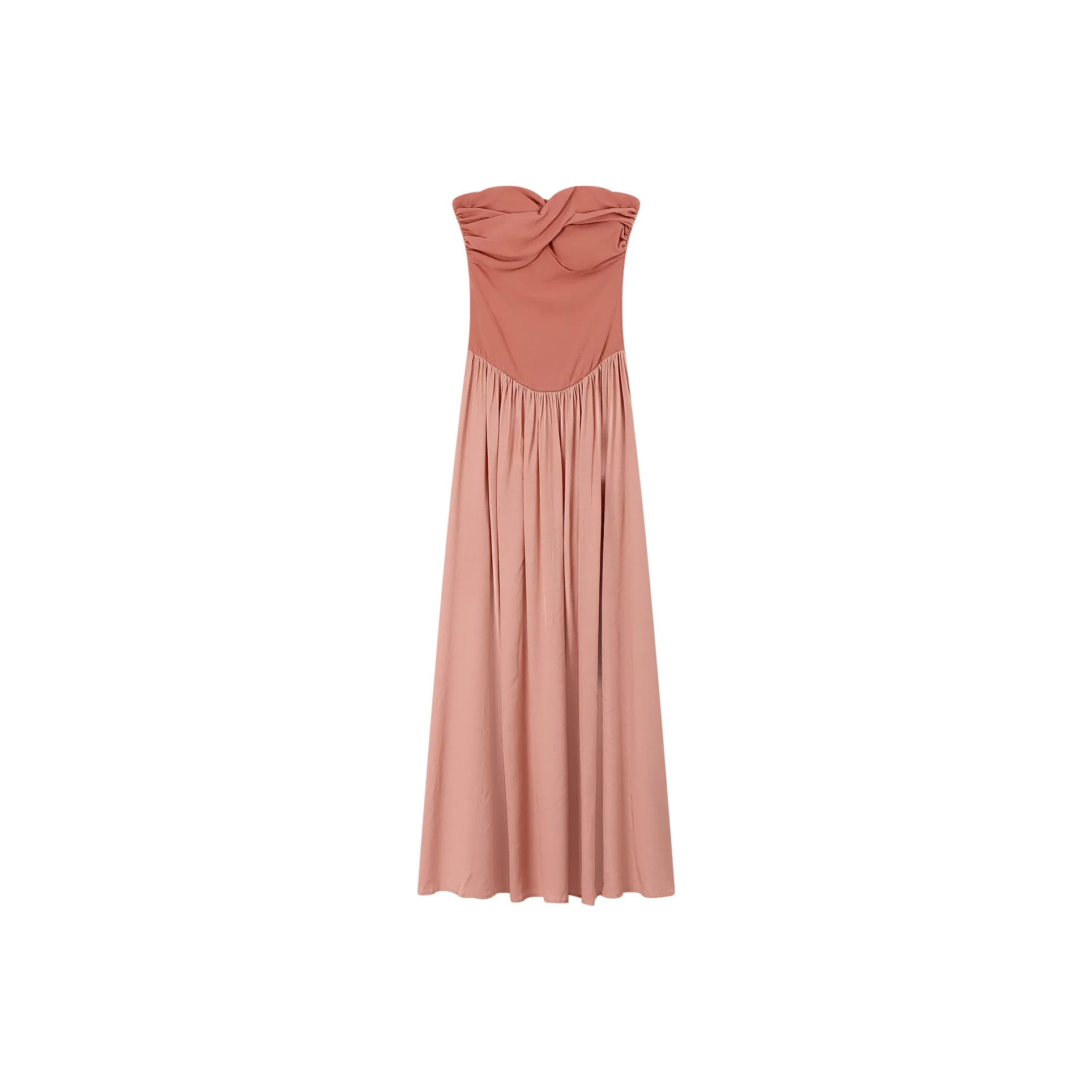 DITB Персик Женские Платья без рукавов