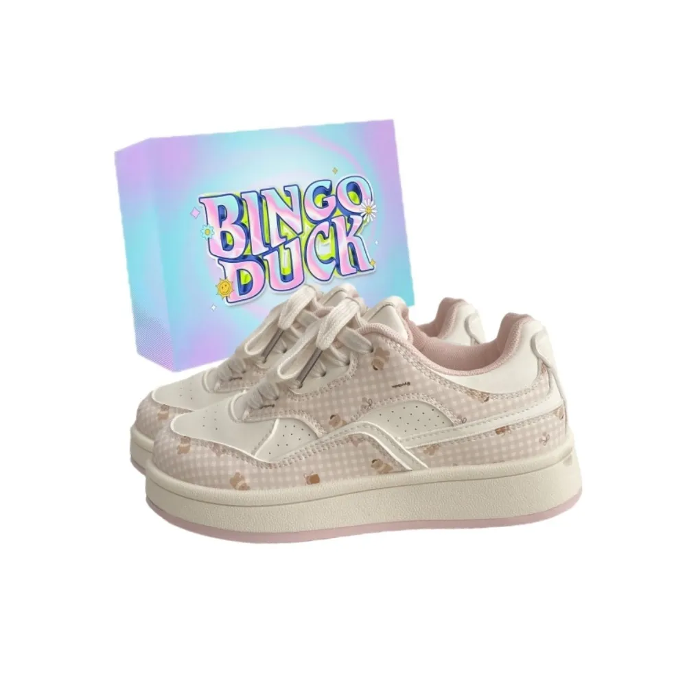 BINGO DUCK Низкие кеды для скейтбординга Женские