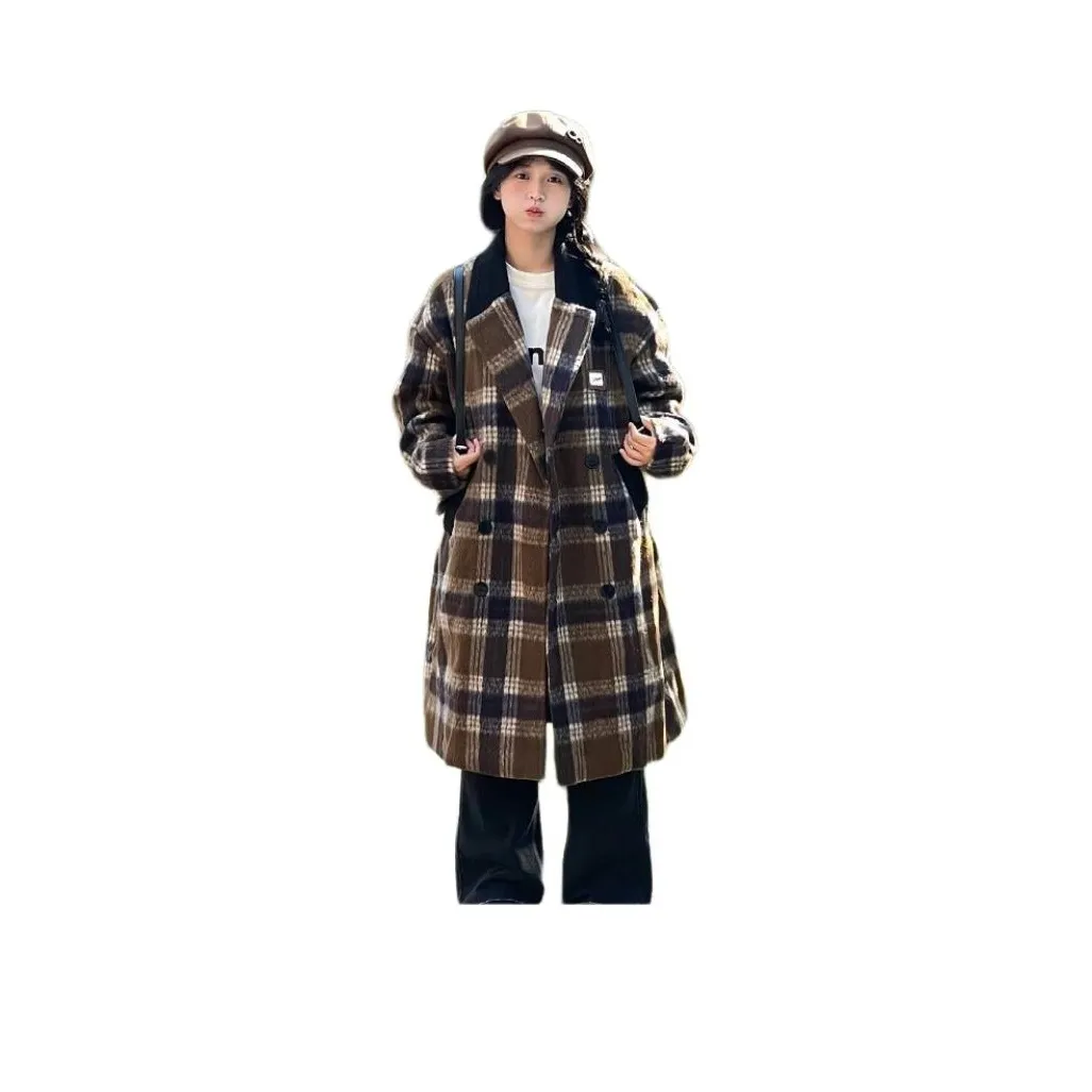 LANGQING Цвет изображения Розыгрыш Бренд Наклеенный Женские Тренч