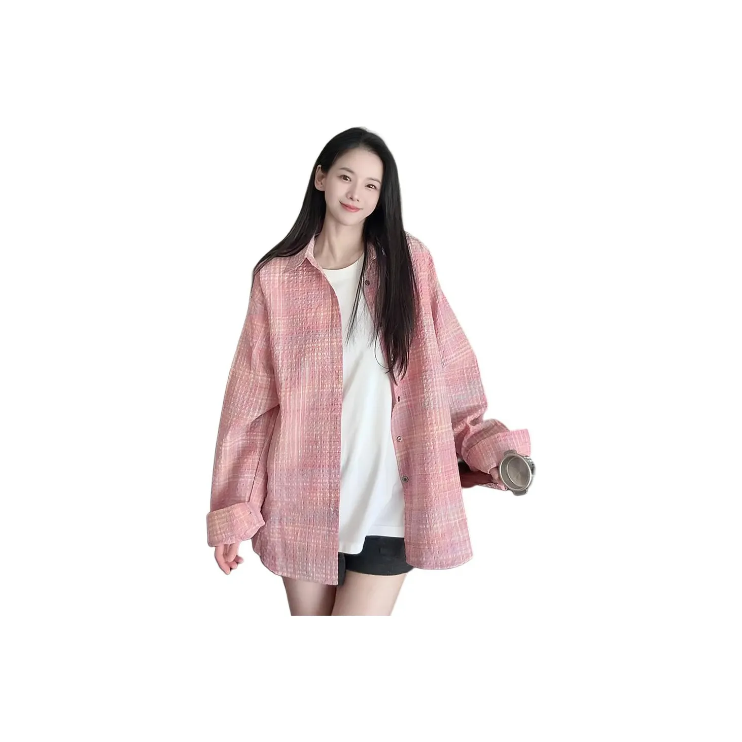 DEAR BETSY Розовый Унисекс Рубашки