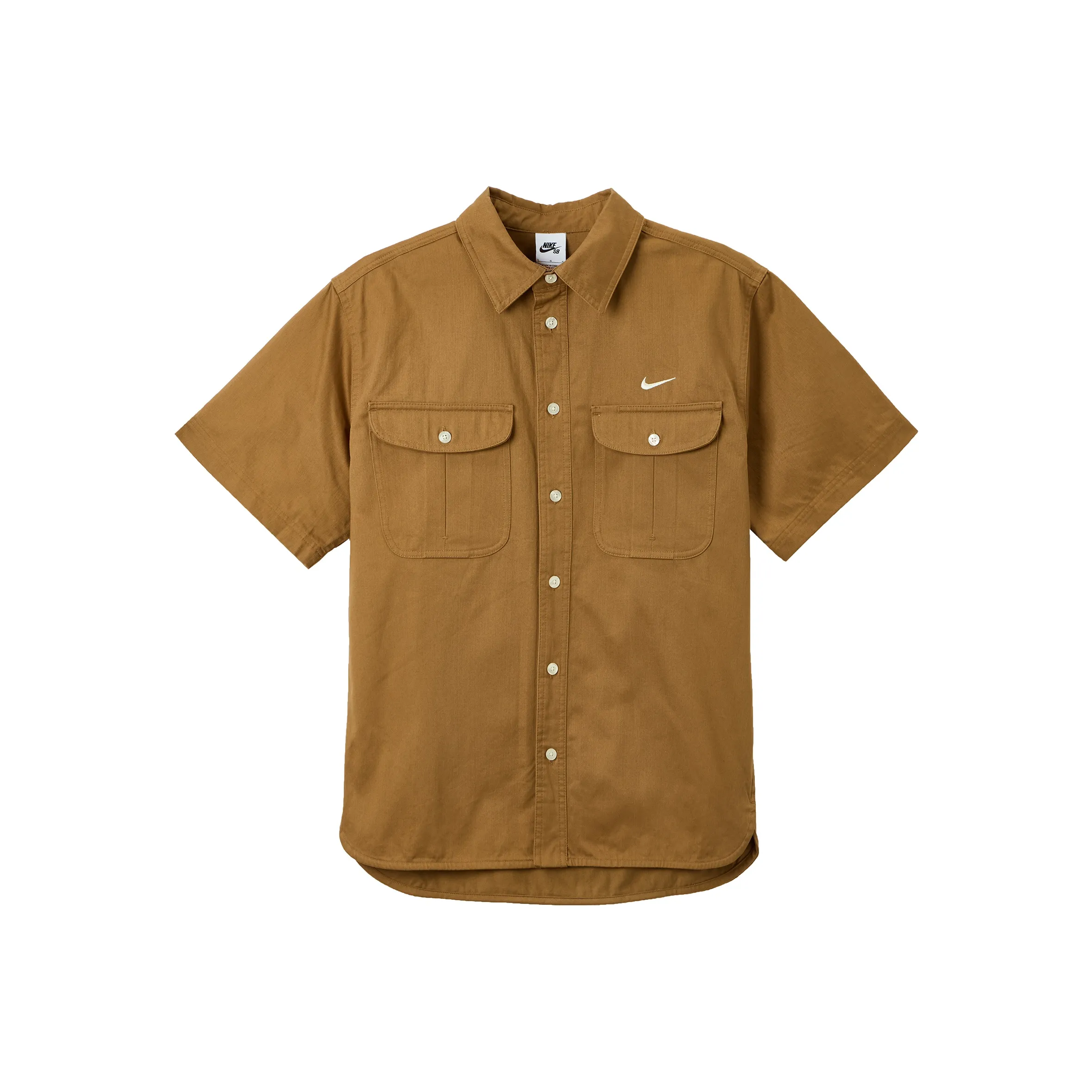 Nike T Shirts Unisex Brown