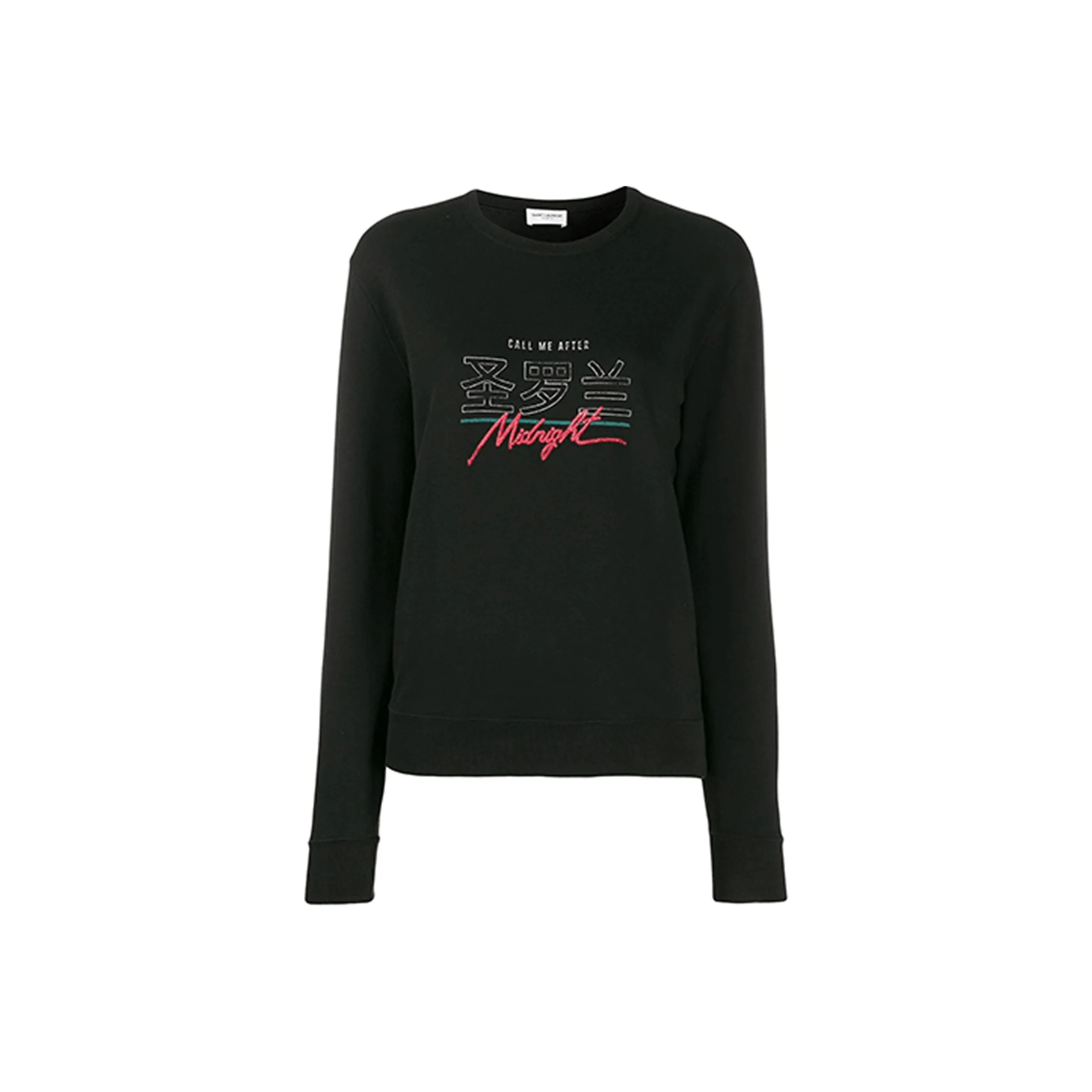 SAINT LAURENT Свитшот Женский Черный