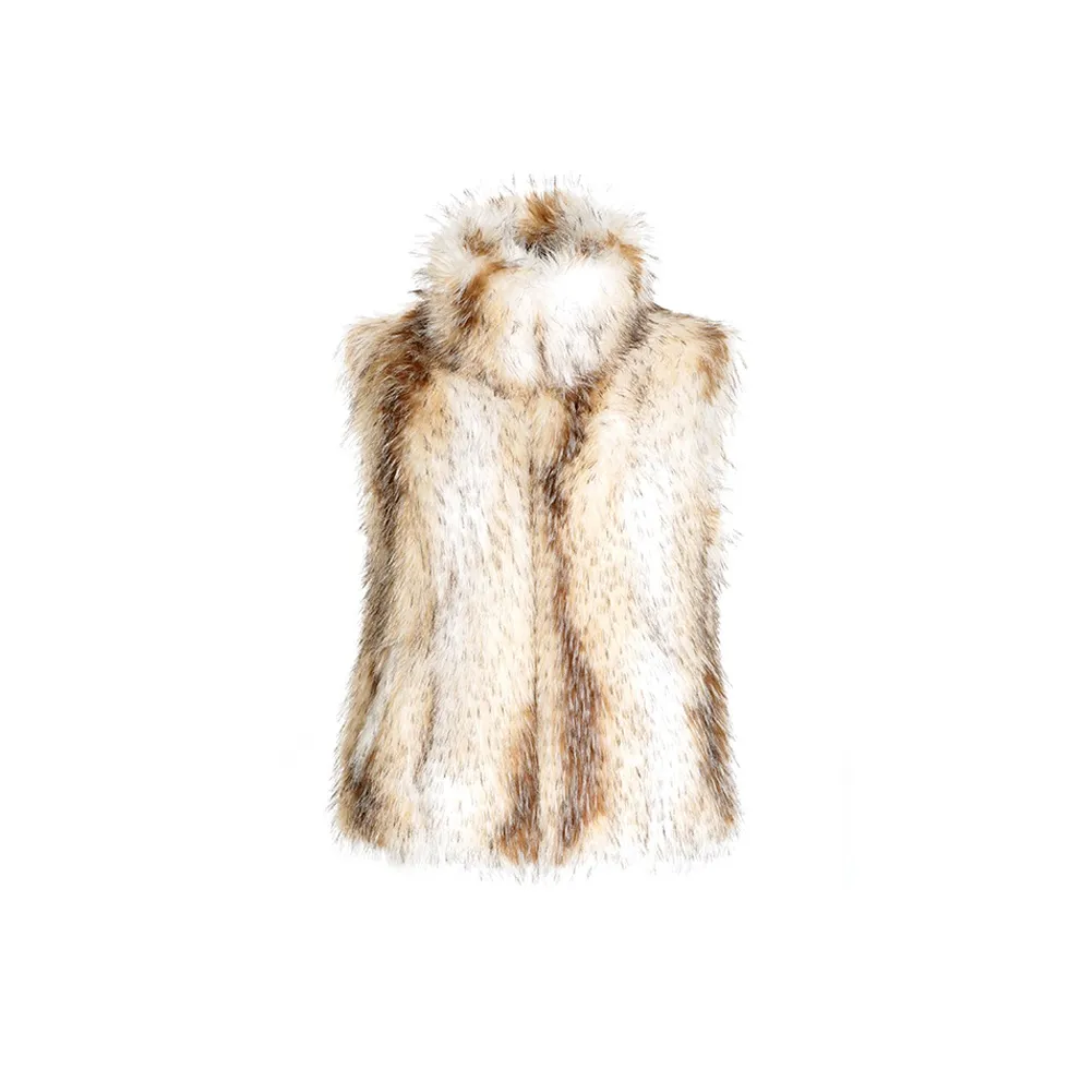 HYTE MOLY Леопард Лисий коричневый Женские Меховые изделия