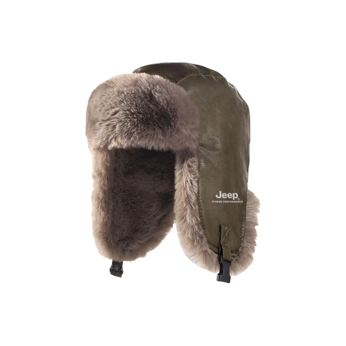 Jeep Кожаный Шляпа-ушанка Унисекс