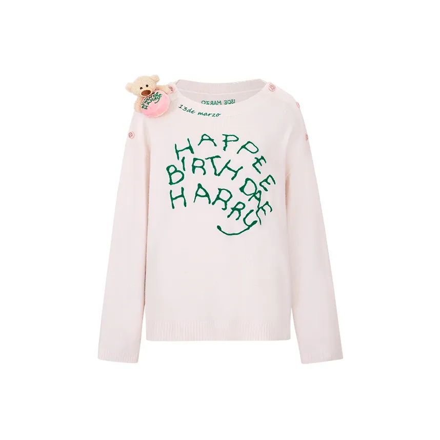 13 DEMARZO Розовые Женские Свитера