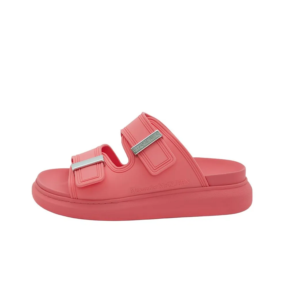 Alexander McQueen Hybrid Slide Slippers Women's Red