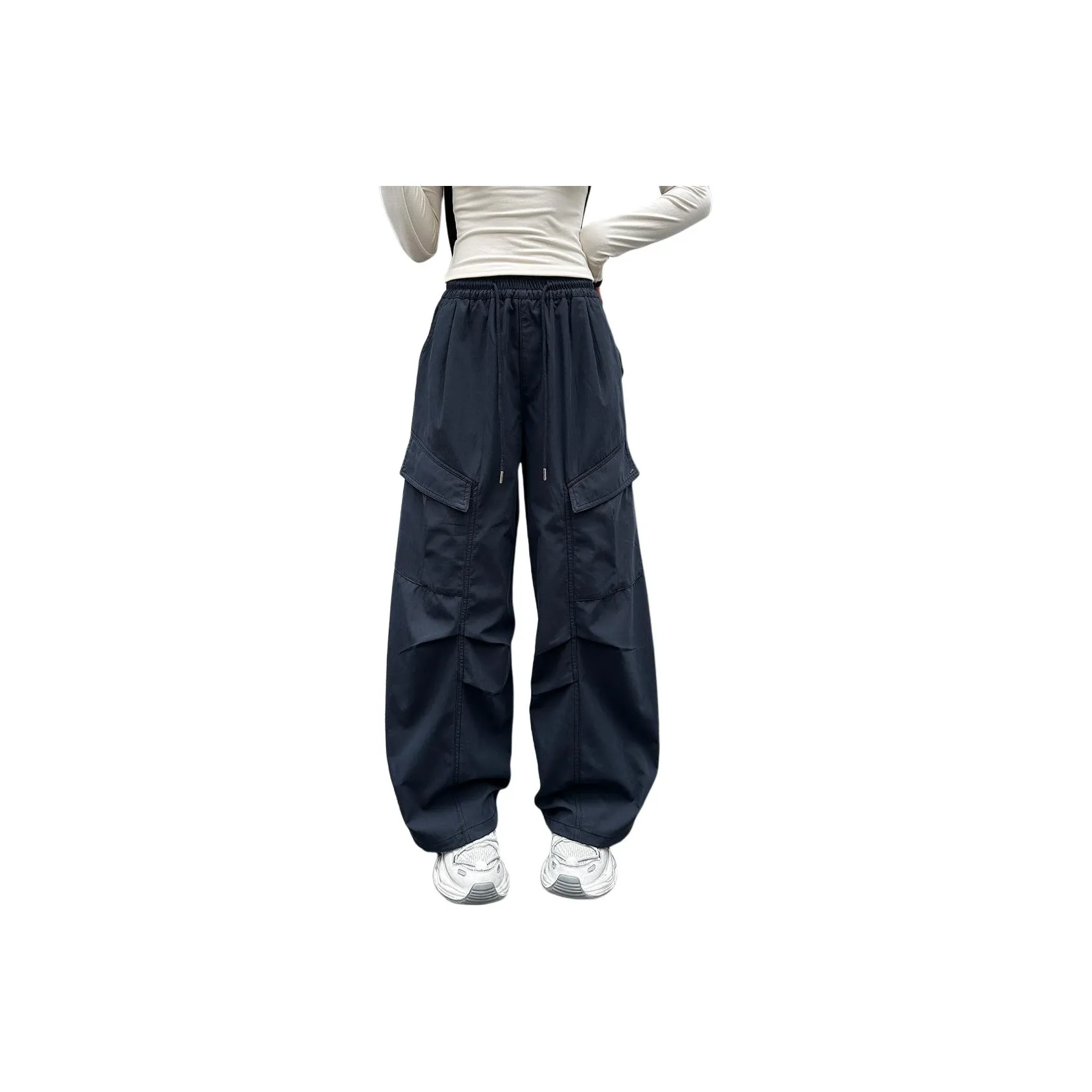 GULIJIA Женские Школьные Широкие Брюки 2025 Мода Стиль Брюки Детские Повседневные Брюки Модные Осенние Подростки