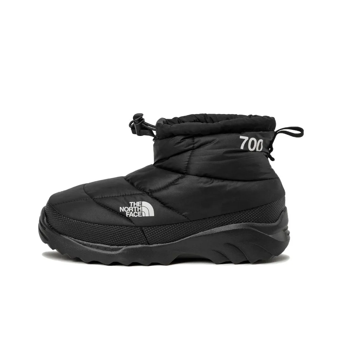 THE NORTH FACE Nuptse Термостойкие Короткие Сноубутсы Мужские Черные