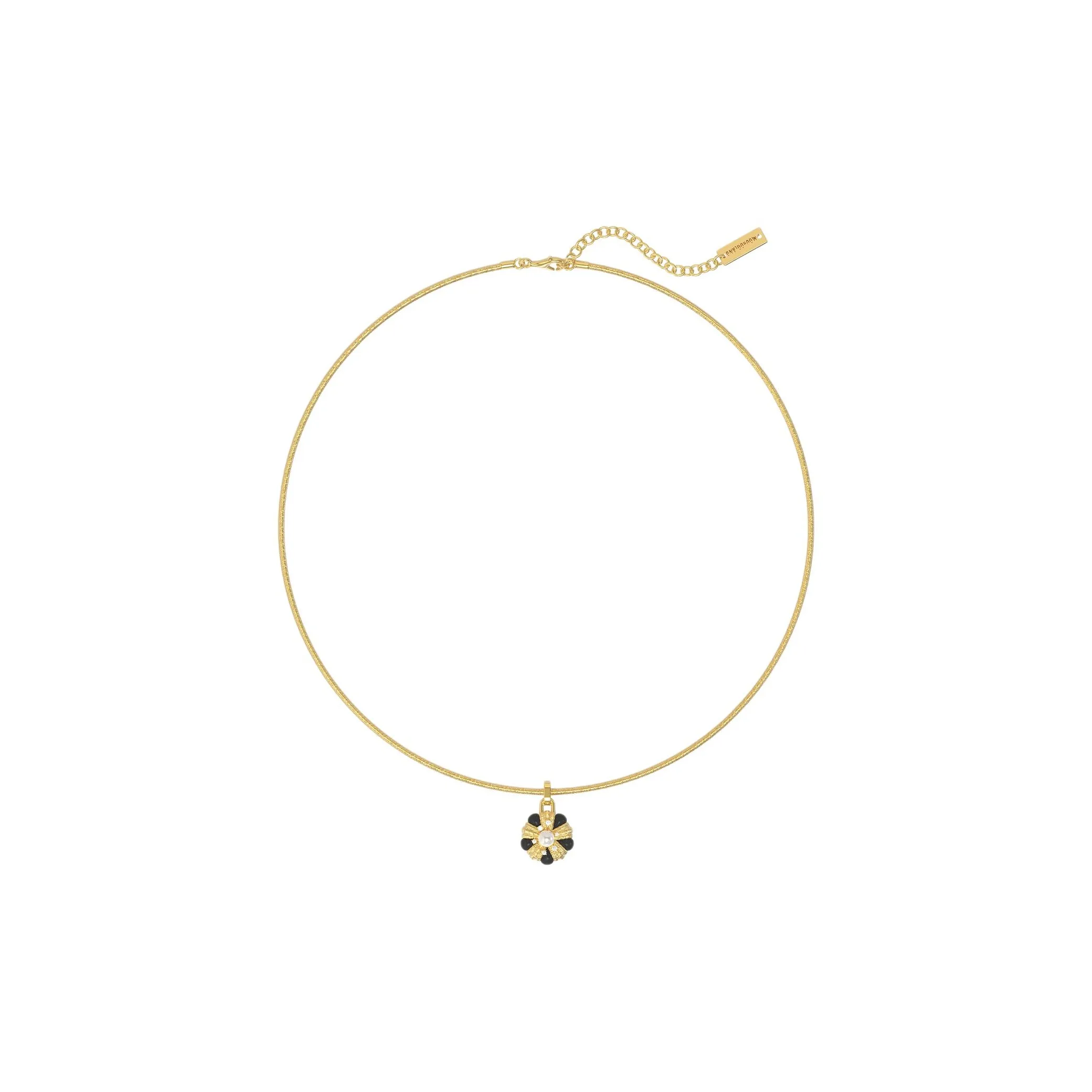 Mouhooland 925 стерлинговое серебро покрытие 18К золотом ожерелья унисекс