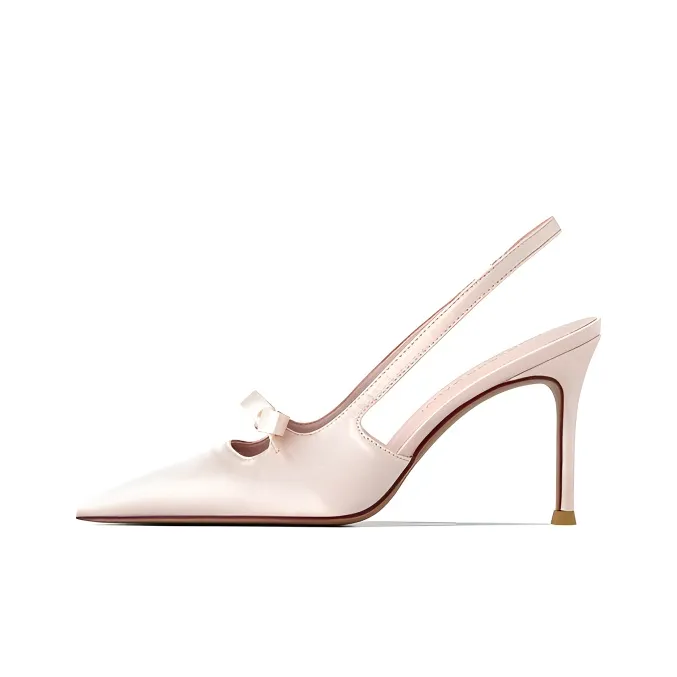 AIMISS Сердцебиение Lover Узкий каблук Высокие каблуки Женские Розовый