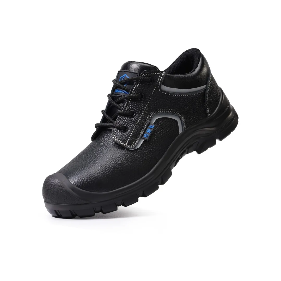 Blue Gull Shield Удобная устойчивая к истиранию противоскользящая низкая уличная обувь унисекс черного и серого цвета