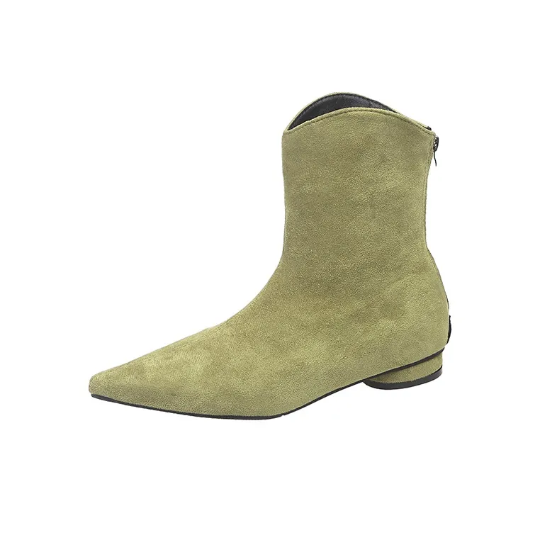 Wuji Заостренный носок Ботильоны Женские