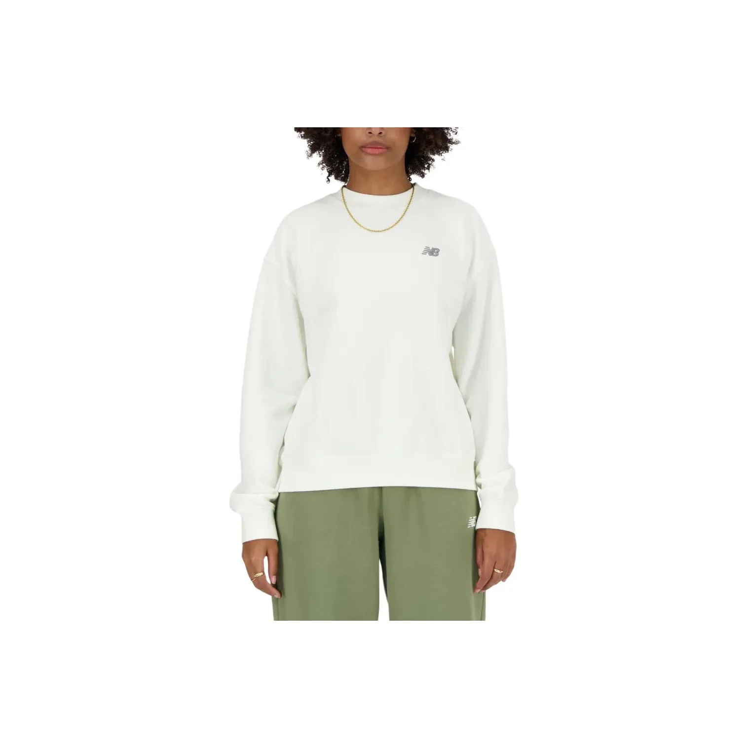 New Balance совместная футболка T Рубашка Женская Белая