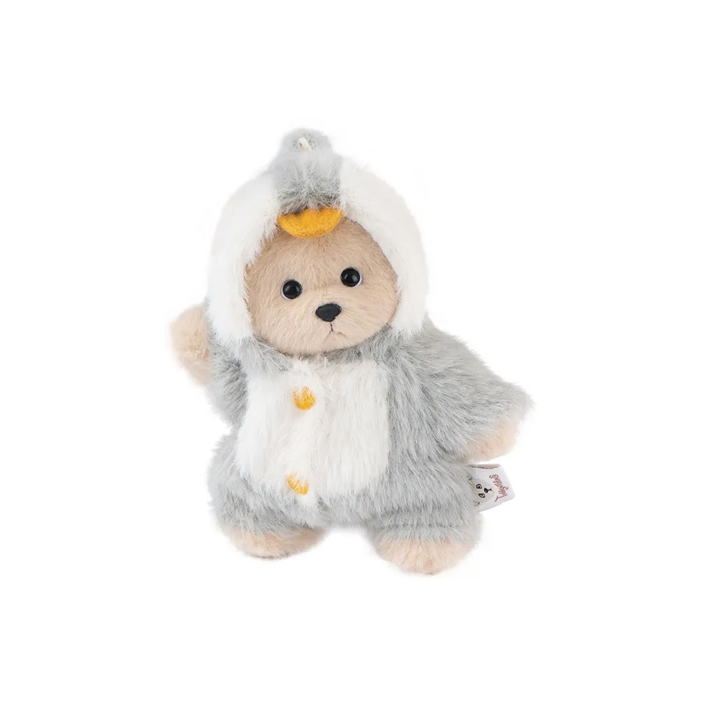 TeddyTales Карман Медведь Коллекция Пингвин Акула Уют и Гармония Кукла Коробка Плюшевая Подвеска Кукла 15 см Высота