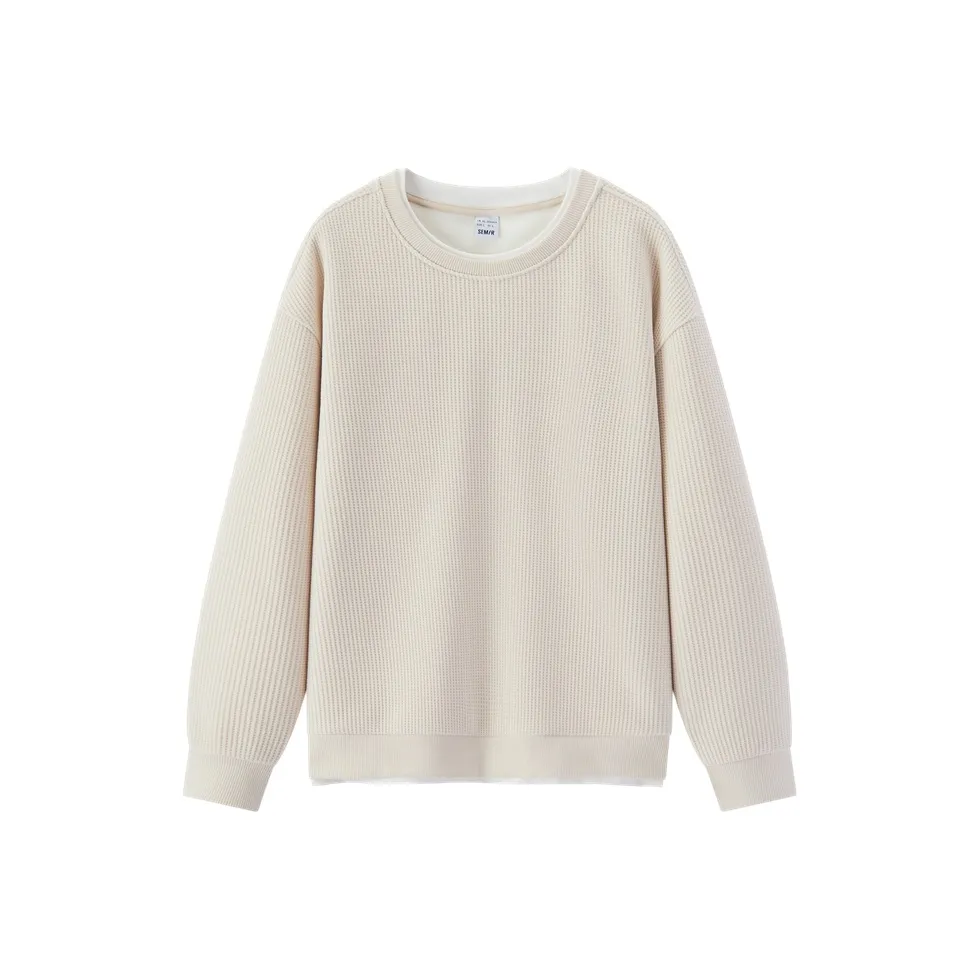 SEM R Mall Same Style Men's Clothing Круглый воротник Свитшот Мужской