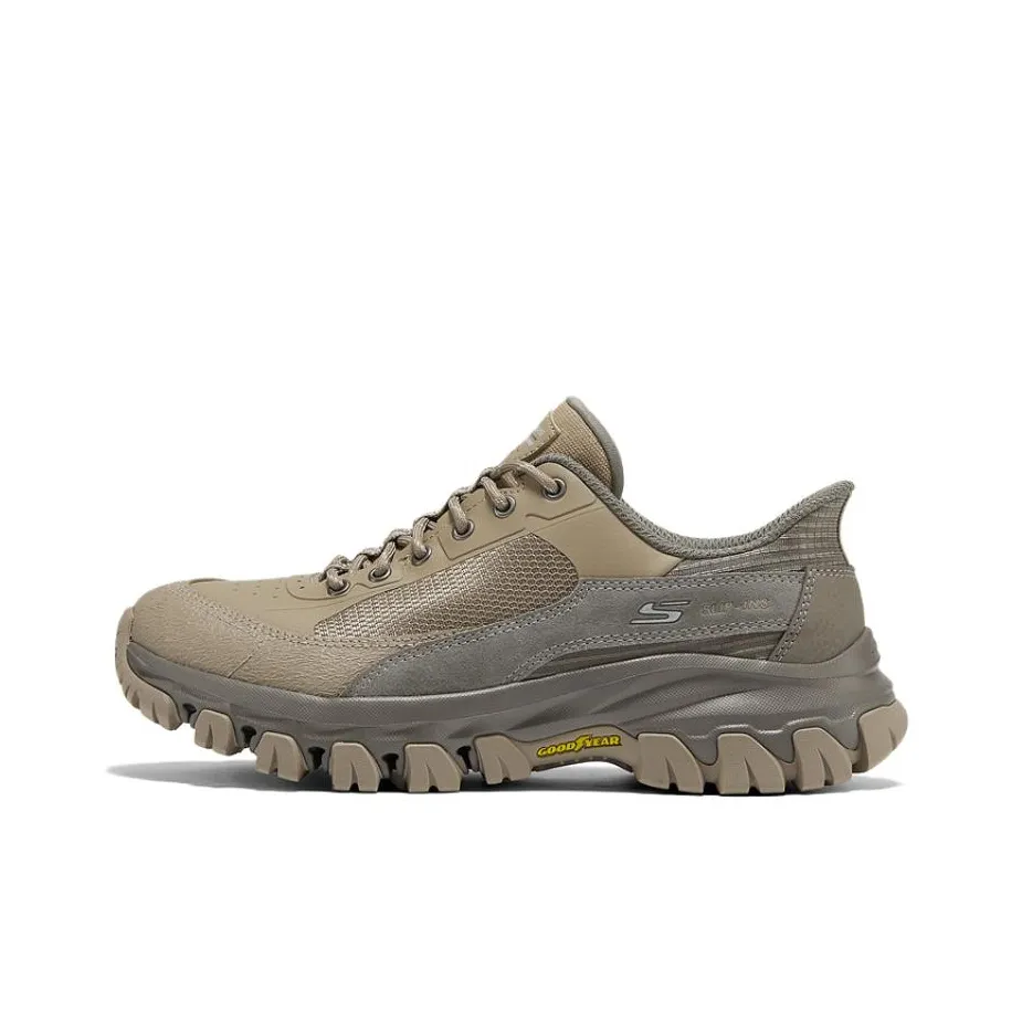 Skechers OUTDOOR WOMENS Амортизация Дышащий Поддерживающий Отскок Низкий Топ Альпинистская Обувь Женская Коричневый