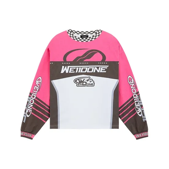WE11DONE Свитшот Унисекс Розовый