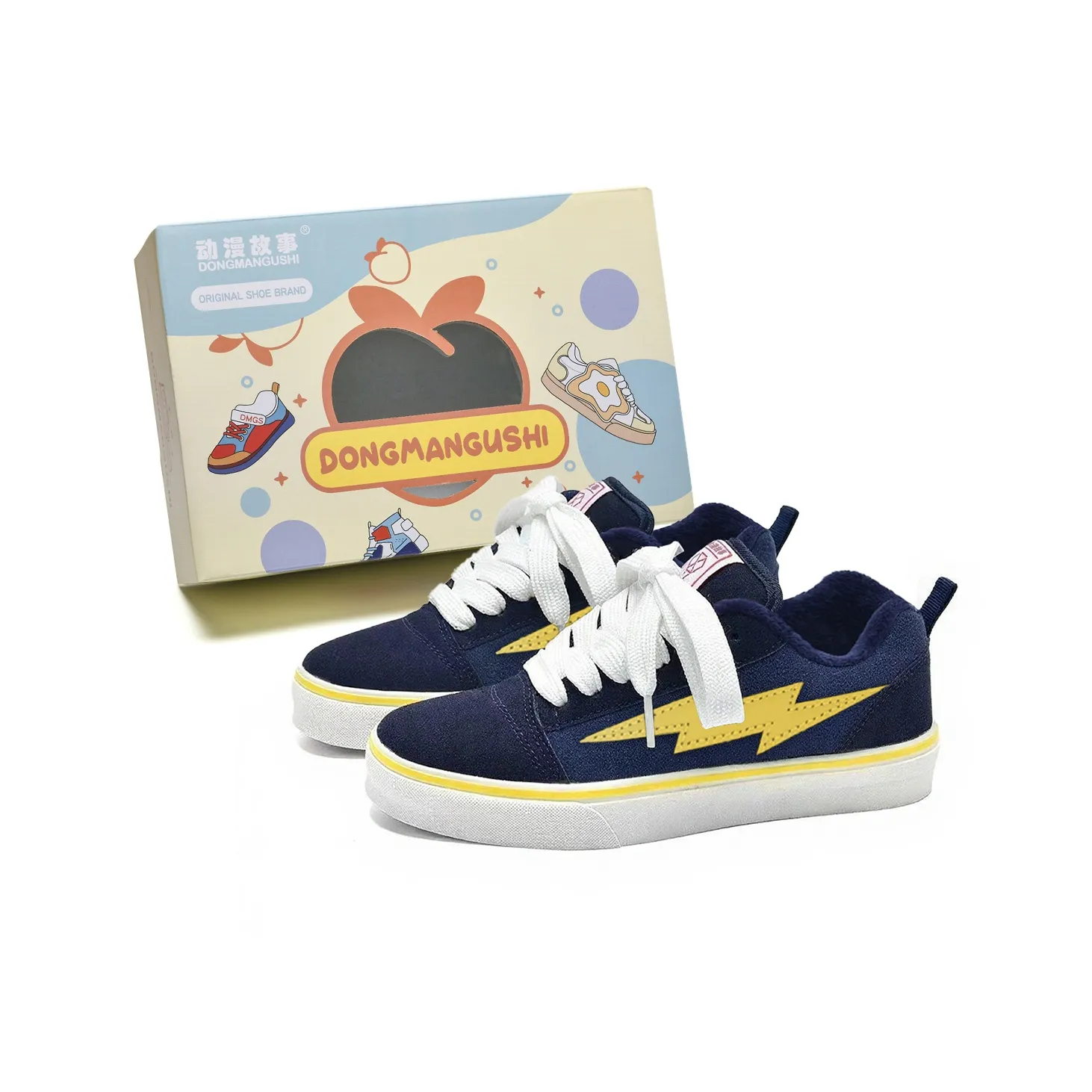 Anime Story Поддержка Устойчивость к истиранию Легкий Противоскользящий Низкий Топ Скейтборд Кроссовки Унисекс