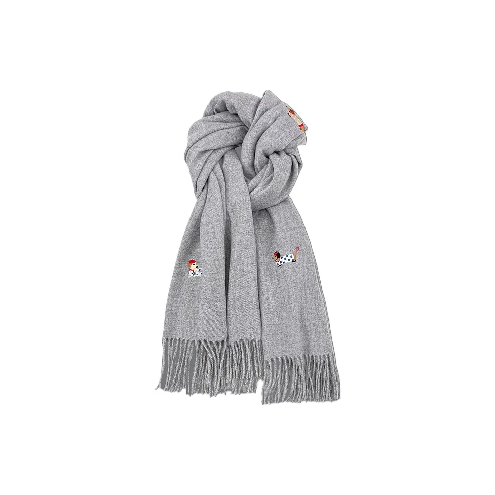 JKEM Artificial Cashmere Knitted Scarves Women's