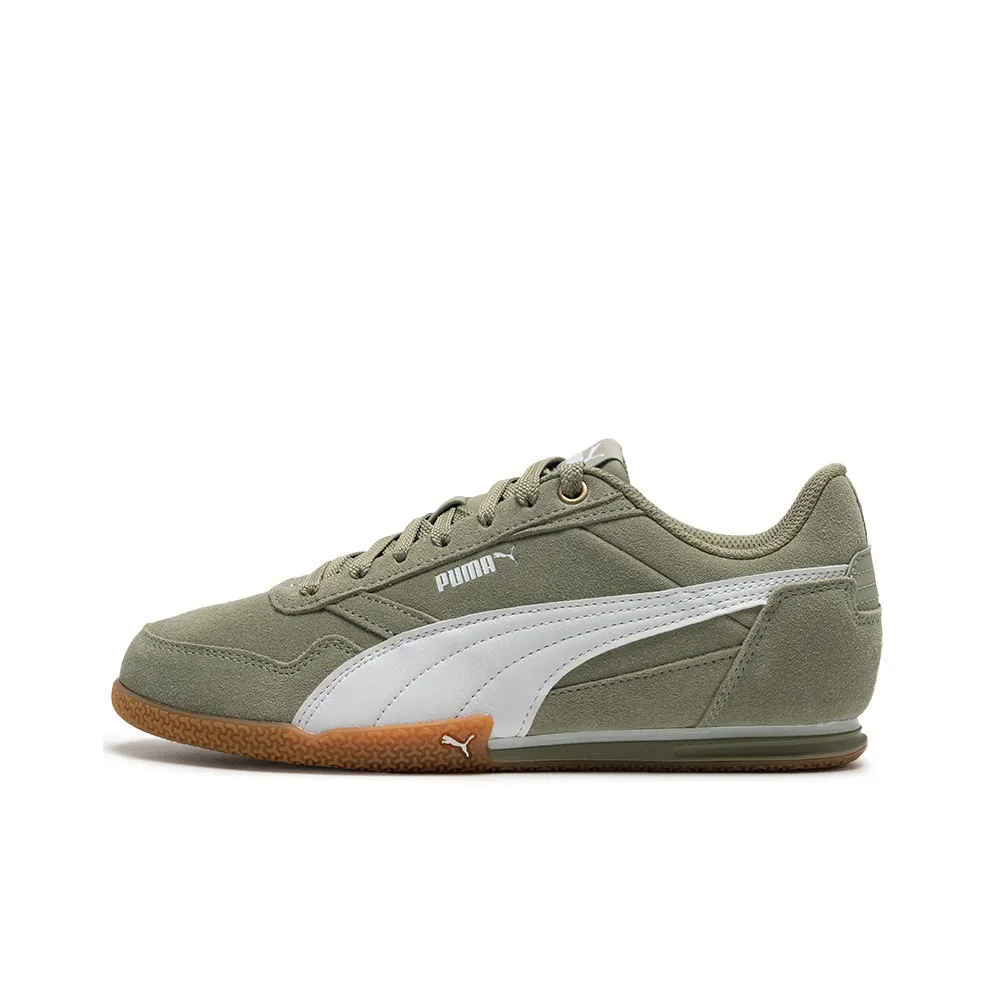 PUMA BELLA DONNA Устойчивый к истиранию Дышащий Легкий Низкий Топ Повседневная Обувь Женская Зеленая