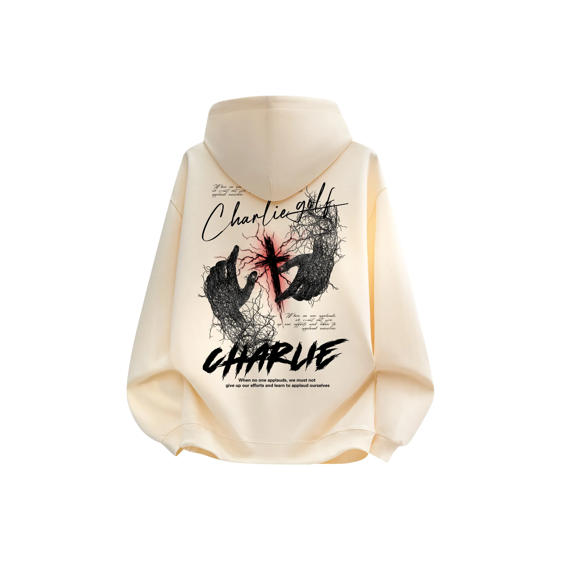 CHARLIE GOLF Свитшот с флисовой подкладкой худи и свитшоты унисекс